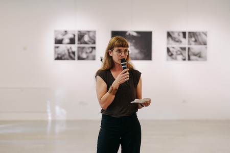 Odprtje razstave Koroški pečat Mirsada Begića - Dialog kiparja in fotografinje Nike Hölcl (5)